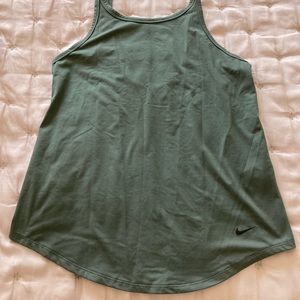 Nike Soft Tank Loose - Mineral Spruce/Black